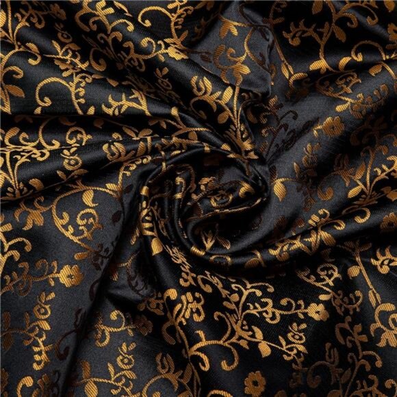 Mens/Womens Lightweight Silk Scarf Fashion Print Paisley Scarves - Picture 5 of 6
